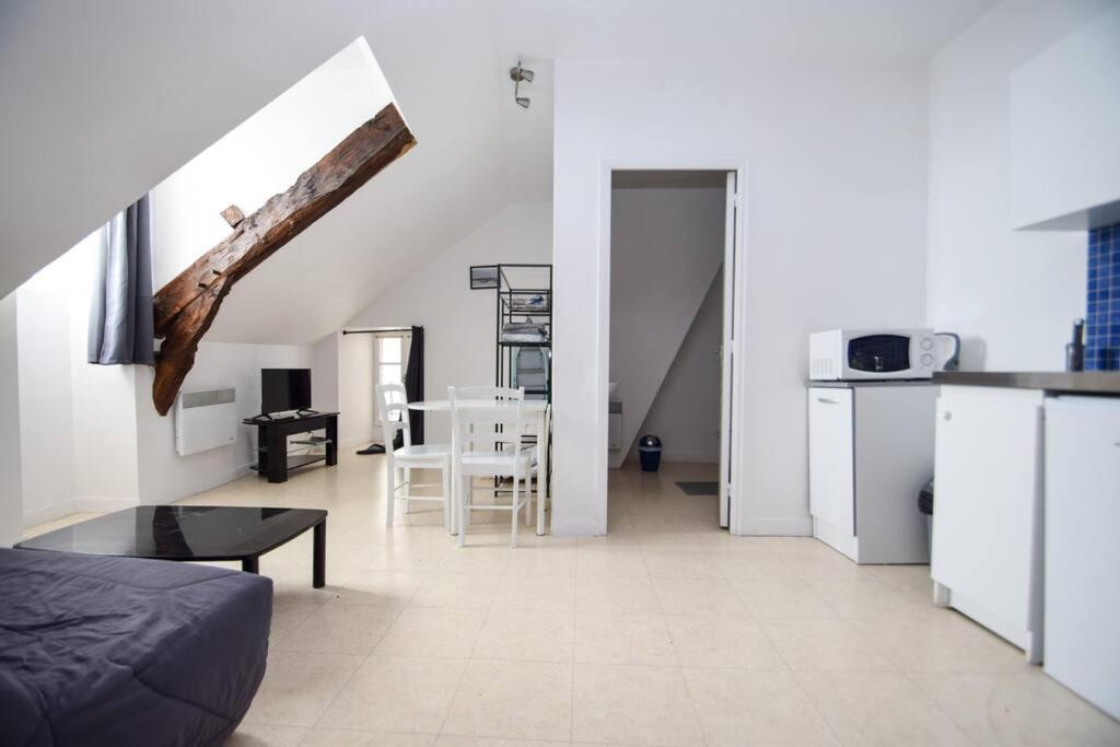 Studio 2 Pers Au Dernier Etage Vue Mer Cancale Dış mekan fotoğraf